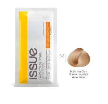 TINTURA ISSUE 9.3  (blis x 5 uni) RUBIO MUY CLARO DORADO